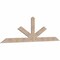 Ekena Millwork Saratoga Smooth Timber Gable Bracket, Douglas Fir, 108"W x 31 1/2"H x 1 1/2"D x 5 1/2"F, 7/12 Pitch GBW108X31X0206SAR00SDF - alternate 5